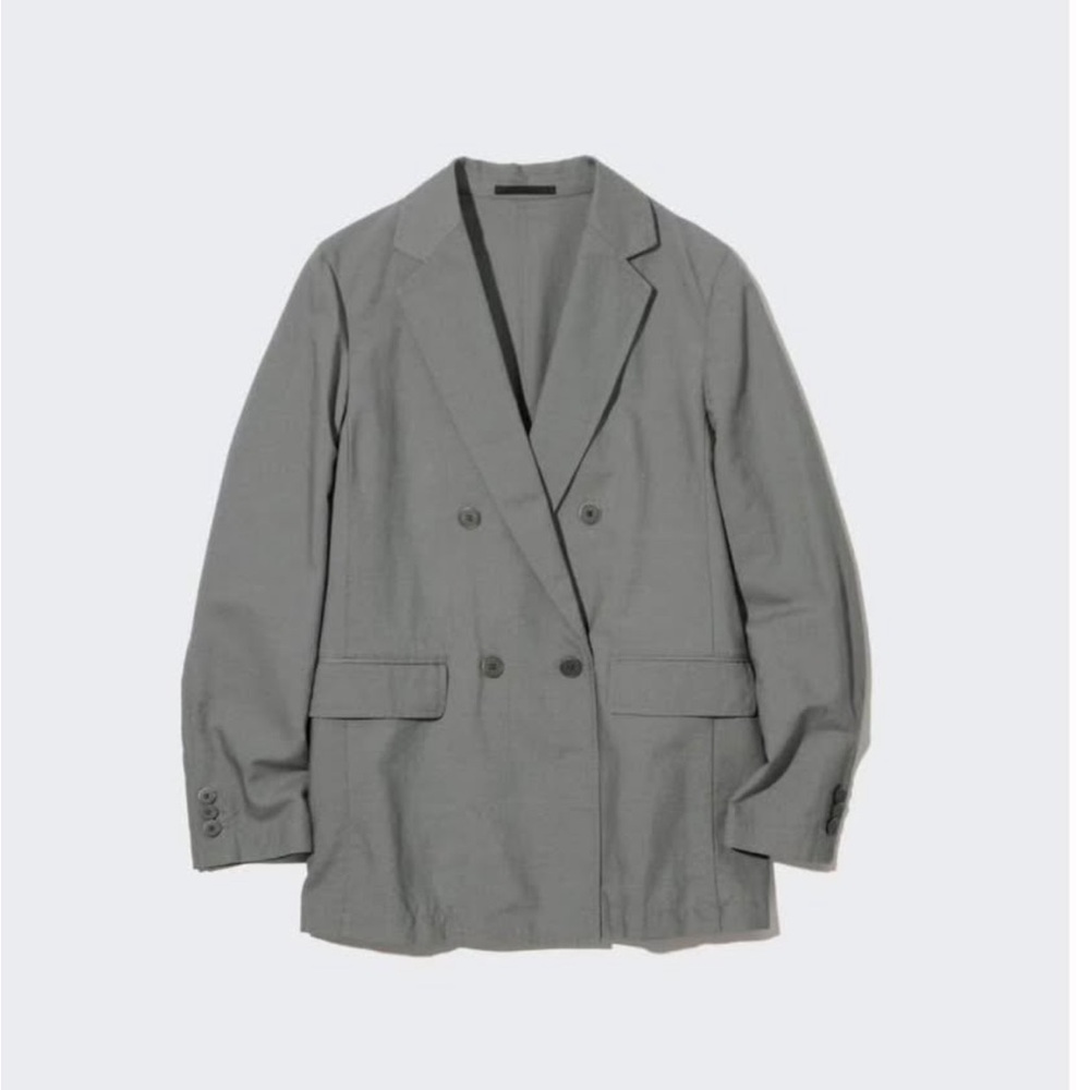 Uniqlo linen blend suit EUC size XS and S